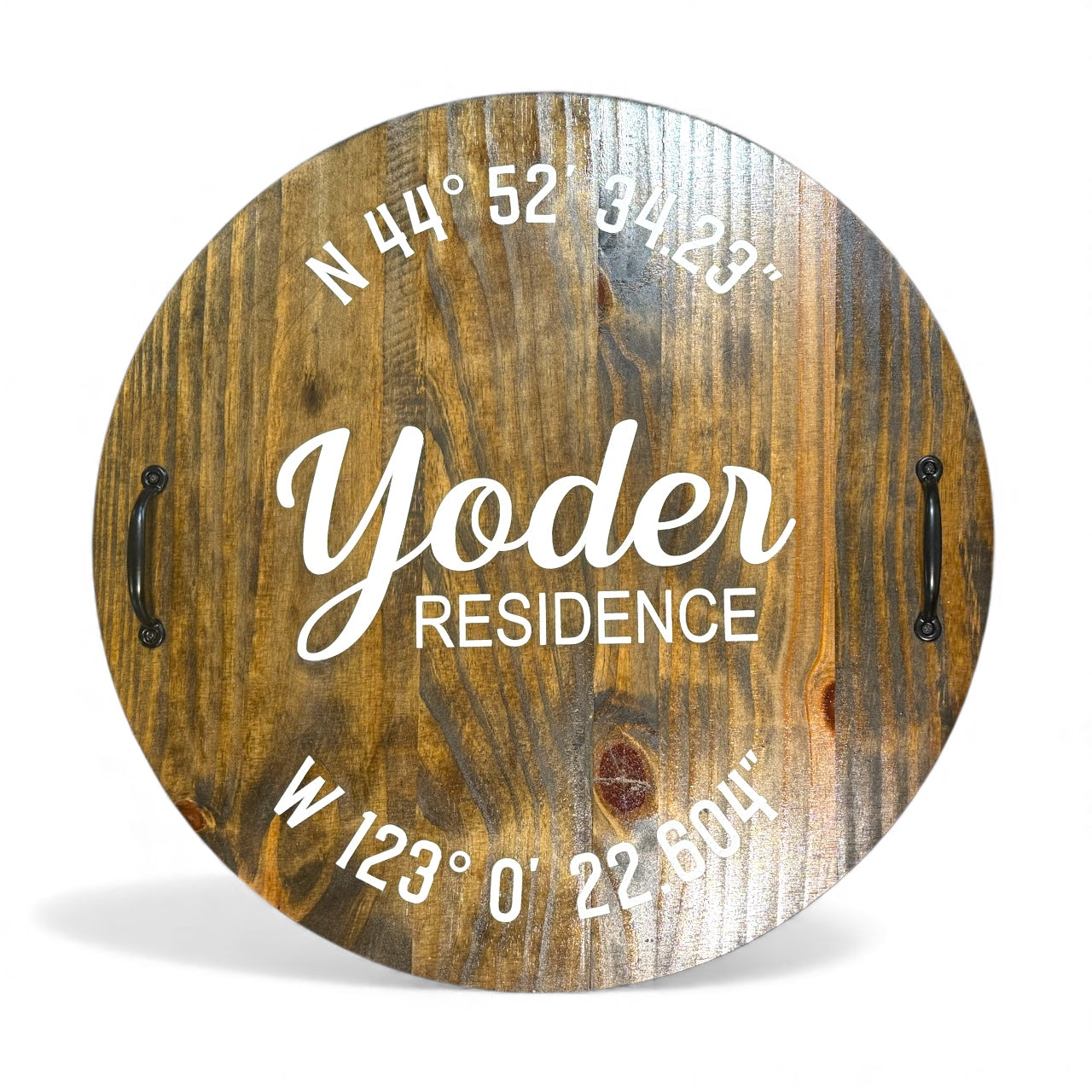 Yoder 24” round w/handles