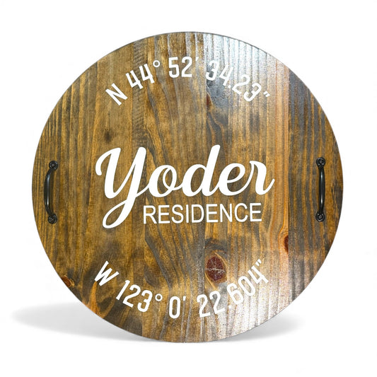 Yoder 24” round w/handles