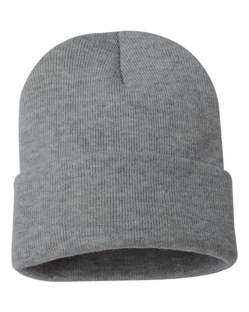 12" Sold Cuffed Beanie SP112