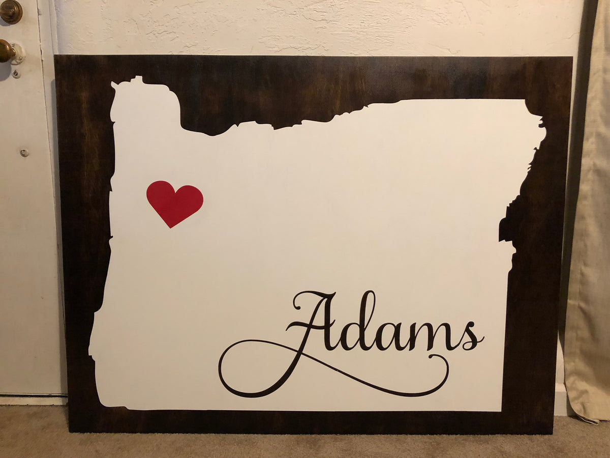 Oregon Cutout